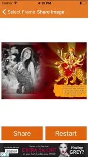 How to cancel & delete navratri photo collage frame 4