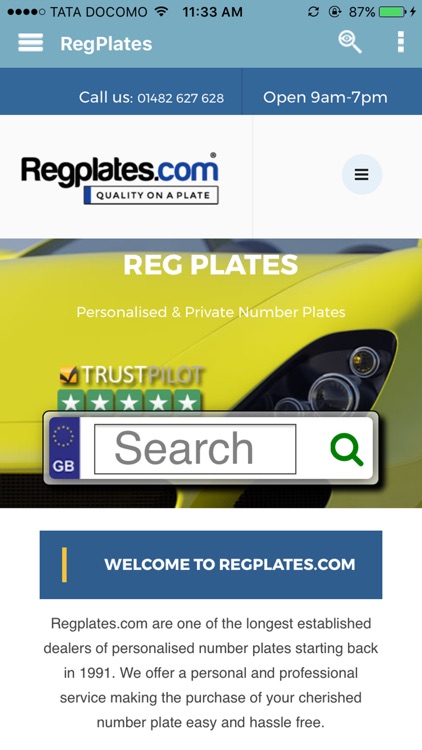 Regplates App