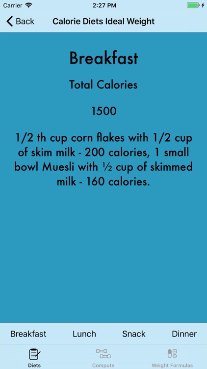 Calorie Restriction Diets