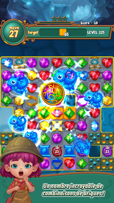 Screenshot #3 pour Jewels fantasy : match3 puzzle