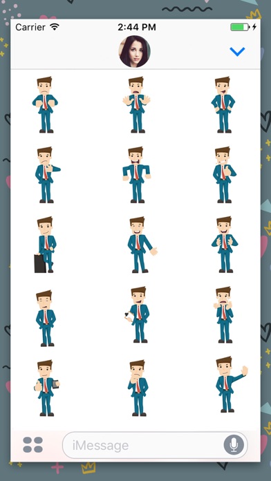 Gentleman : Animated Stickers screenshot 3