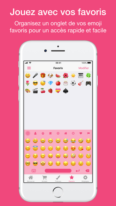 Screenshot #1 pour EmojiKey Keyboard