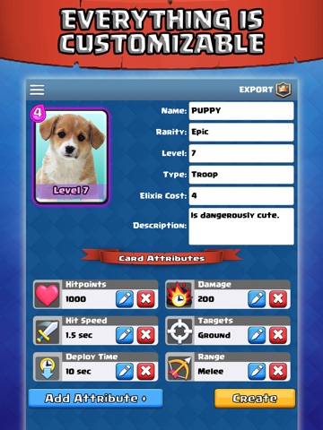 Cards Creator for Clash Royale screenshot 3