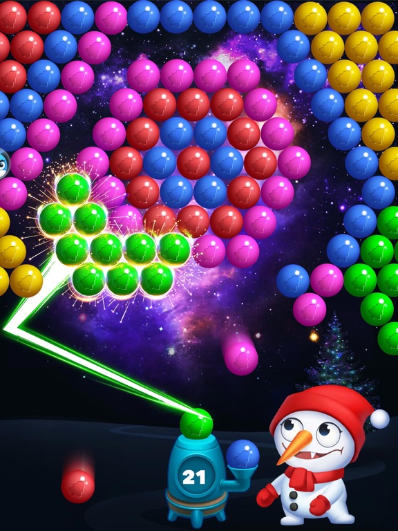 Screenshot #6 pour Bubble Shooter - Christmas Pop