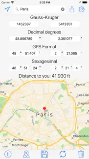 gauss-krüger coordinates tool iphone screenshot 4