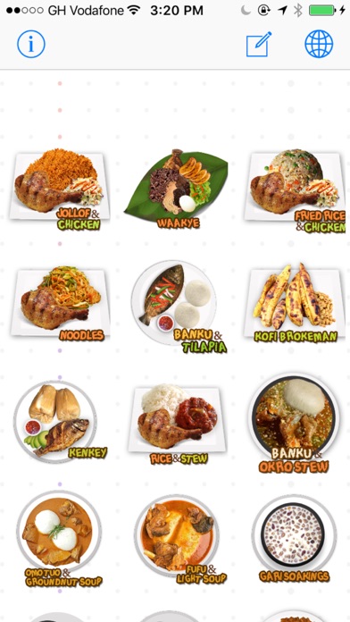 Food Stickers IV screenshot 2