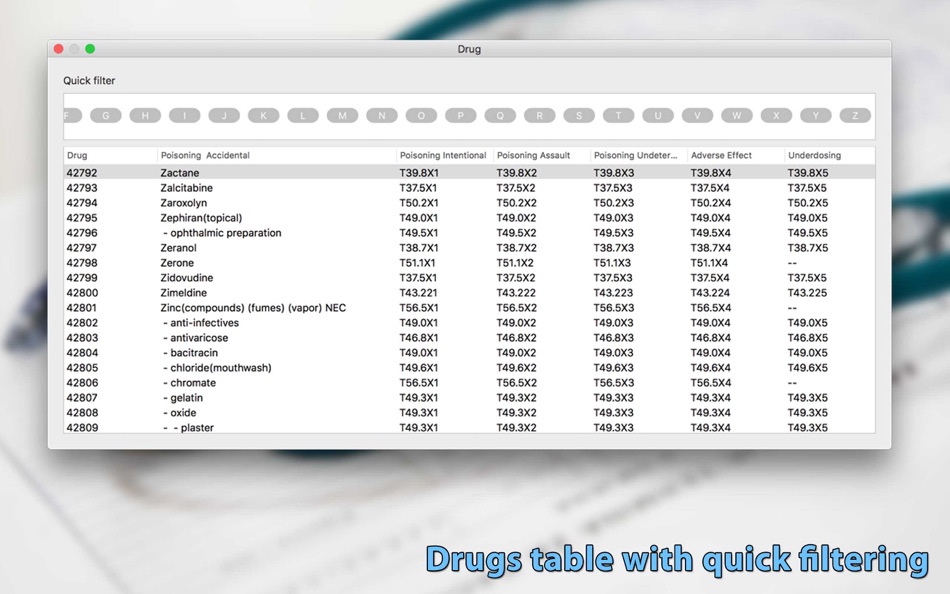 #5. ICD Offline Database (macOS) 由: Konstantin Adamov