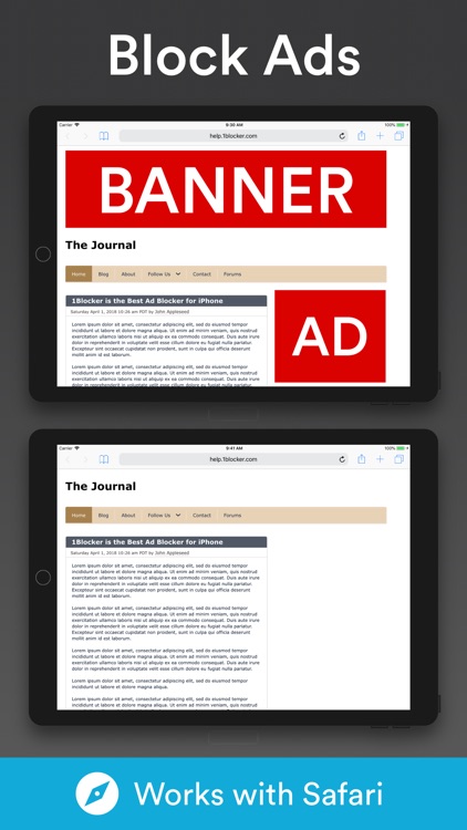 1Blocker X - Adblock screenshot-0