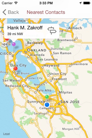Nearest Contacts screenshot 4