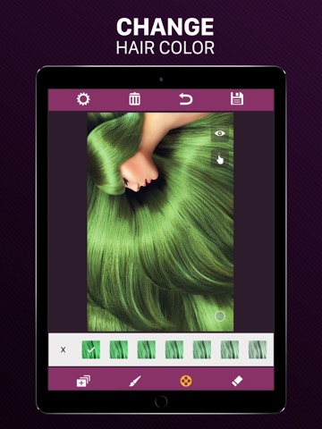 Hair Color Changer⁺のおすすめ画像2