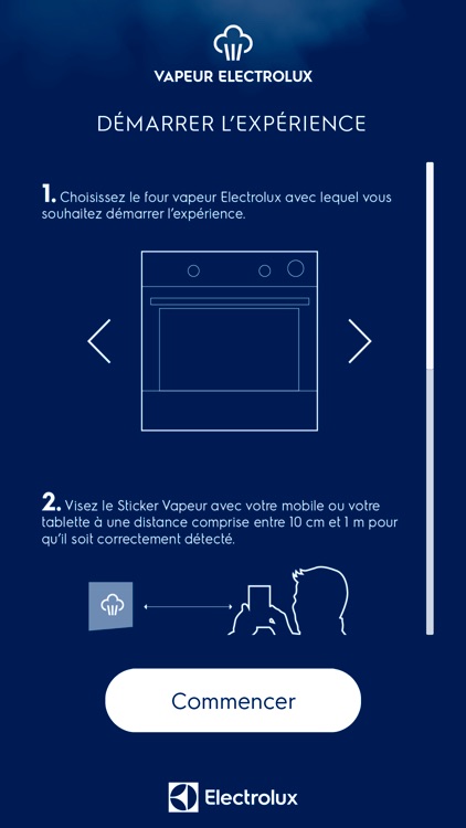 Vapeur Electrolux