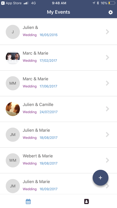 Screenshot #1 pour Wedding Plan