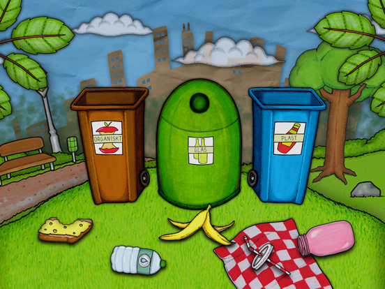 Ducklas: It's Recycling Time iPad screenshot