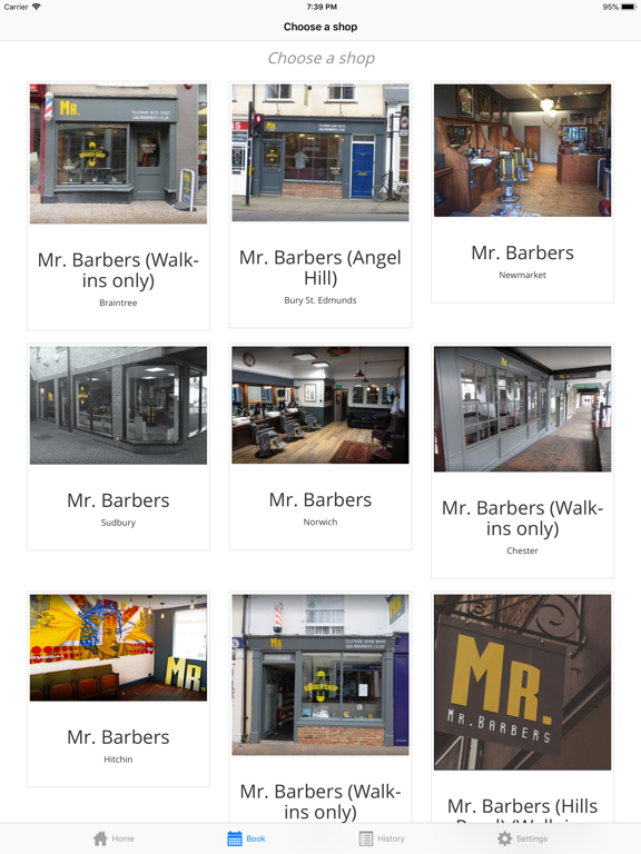 MR. Barbers iPad screenshot 2 - Lifestyle app