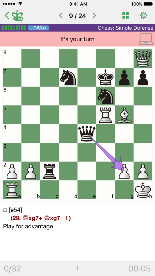 #1. Chess: Simple Defense (iOS) 由: Chess King