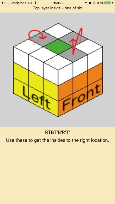 Rubiks Cube Guide screenshot 2