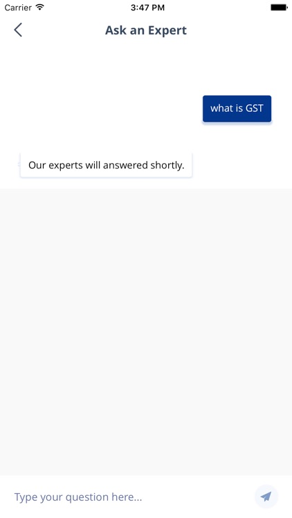 GST India Expert Chat