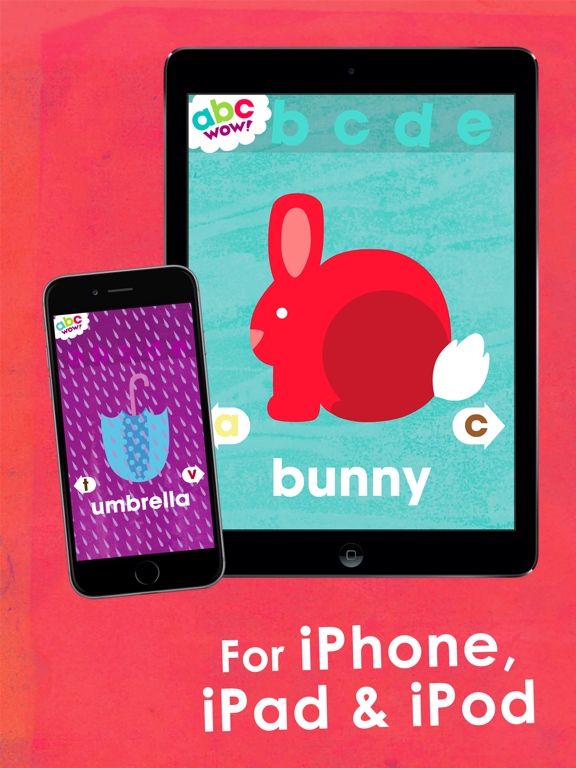 abc WOW! Alphabet Letters Full iPad screenshot