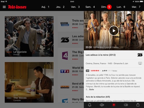 Programme TV Télé-Loisirs screenshot 2