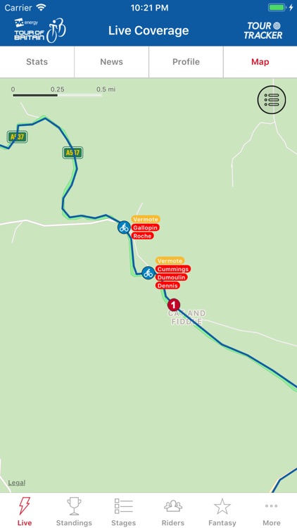 Tour of Britain Tour Tracker screenshot-3