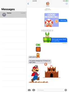 8-bit Super Mario Stickers iPad image 3