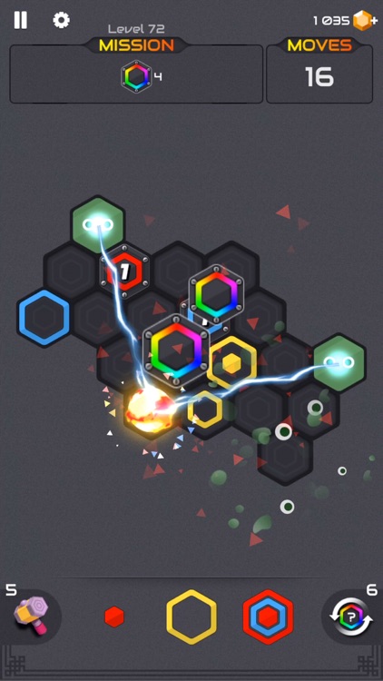 Zombie Blast : Puzzle Hexa