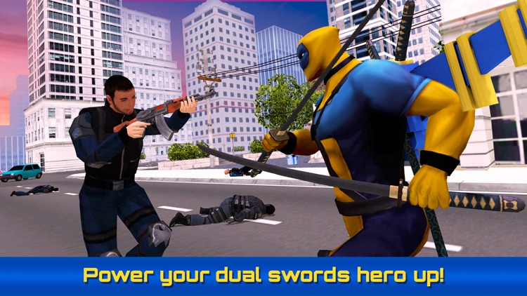 Dual Swords City Superhero Sim