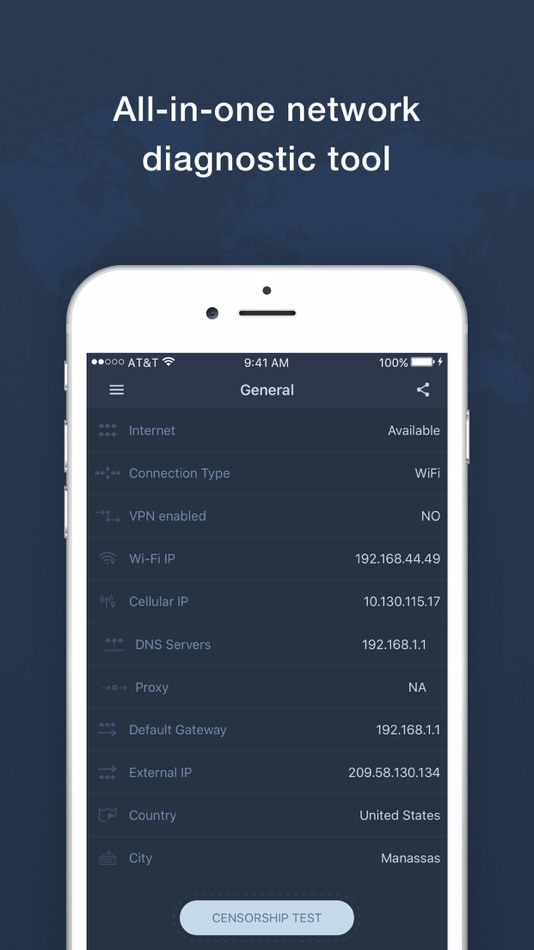 Network Tools by KeepSolid - 2.0 - (iOS)