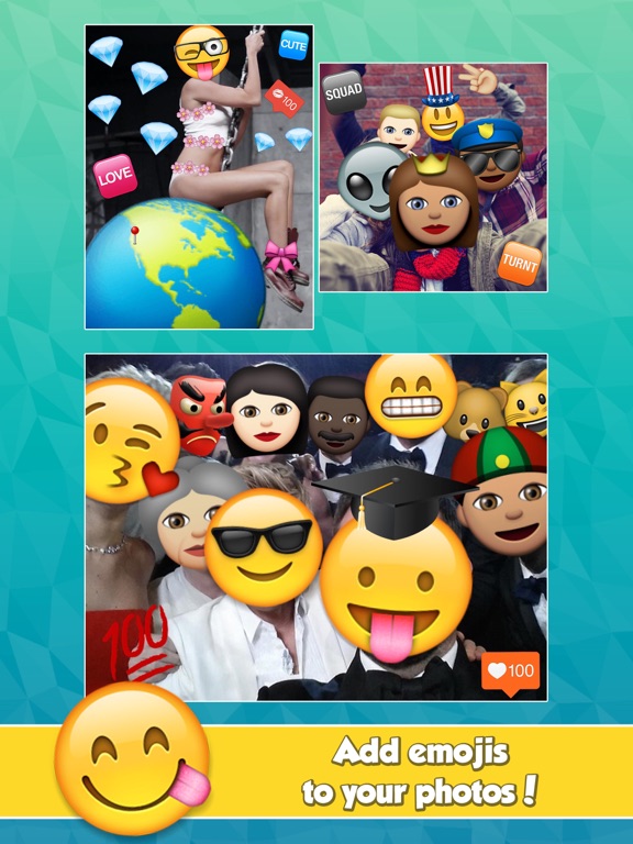 Screenshot #4 pour Insta Emoji Photo Editor