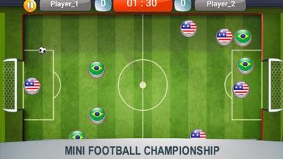 Screenshot #1 pour Mini Football Finger