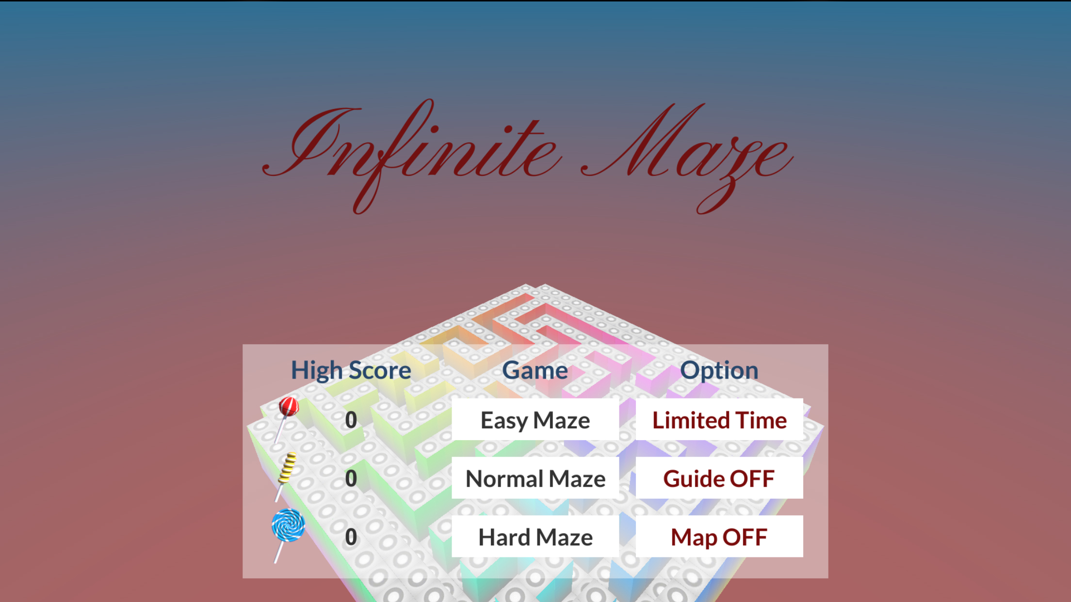 Infinite Maze VR