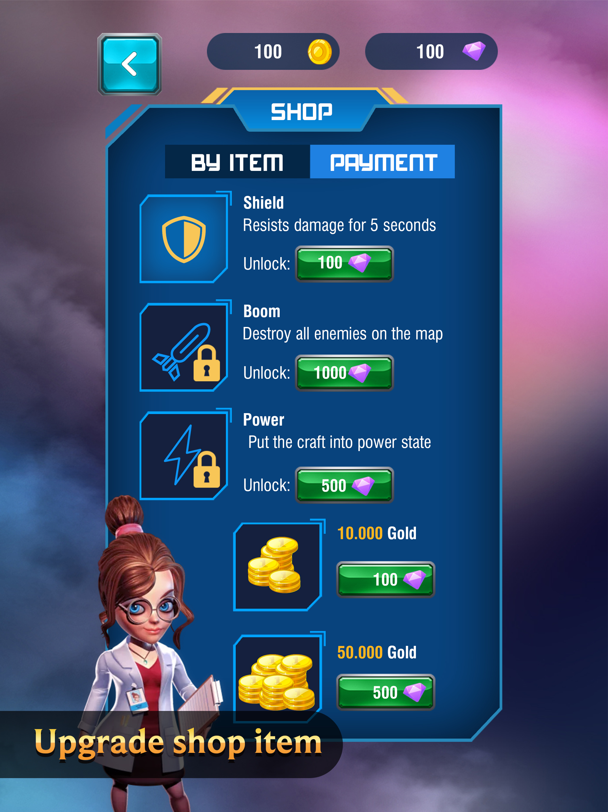 Space shooter - Sky force war screenshot 10