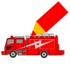 Trace Draw & Paint Fire Trucks