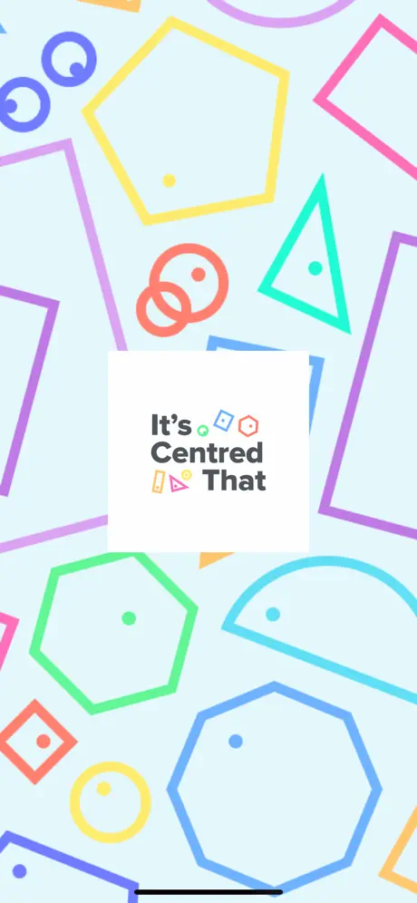 It's Centered That