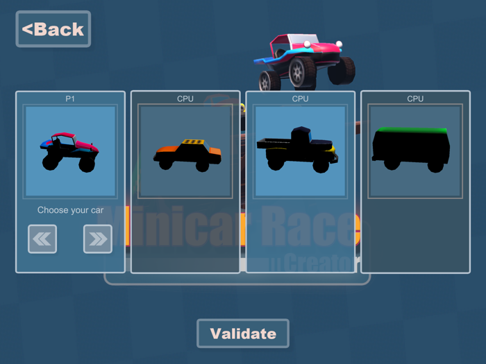 卡通汽车-3d汽车越野拉力赛