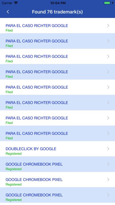 Mexico Trademark Search Tool Screenshot