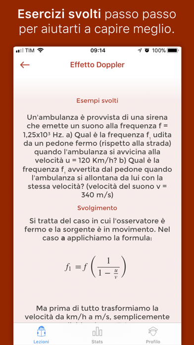 IFisica™ Schermata dell'app