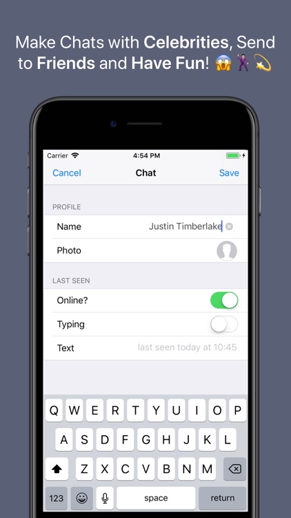 WhatsFake - Create Fake Chats screenshot-4