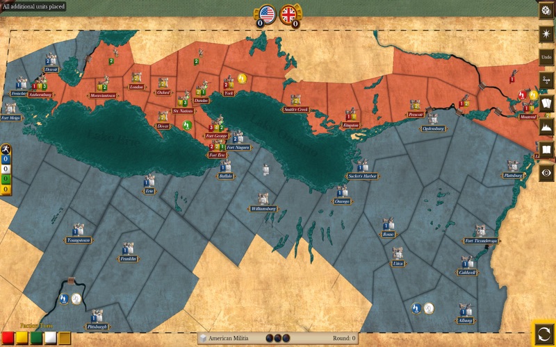 1812: The Invasion of Canada app screenshot