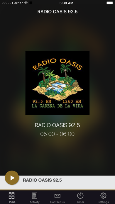 Screenshot #1 pour RADIO OASIS 92.5