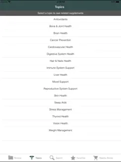 Supplements Guide iPad image 2