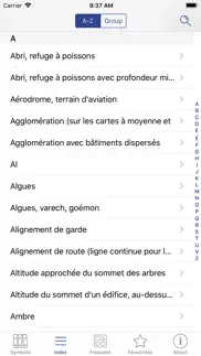 marine symboles iPhone Captures Décran 3