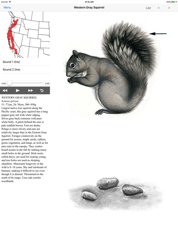 Screenshot #6 pour Mammals of North America LITE