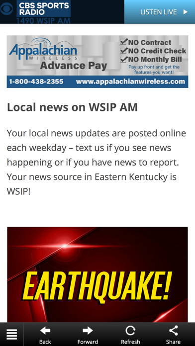 WSIP 1490 AM screenshot 2