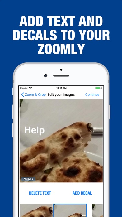 Zoomly - Make Dramatic Zooms iPhone screenshot