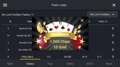 Pocket Poker Room screenshot 3