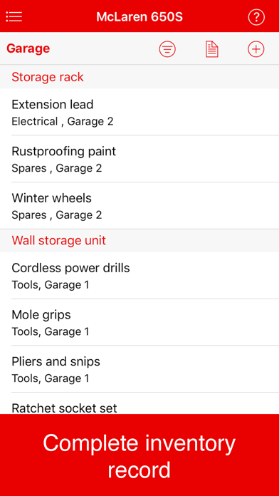 App screenshot