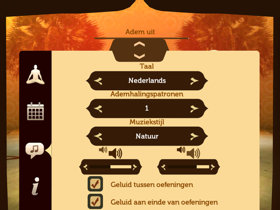 Universal Breathing - Pranayama iPad app afbeelding 5