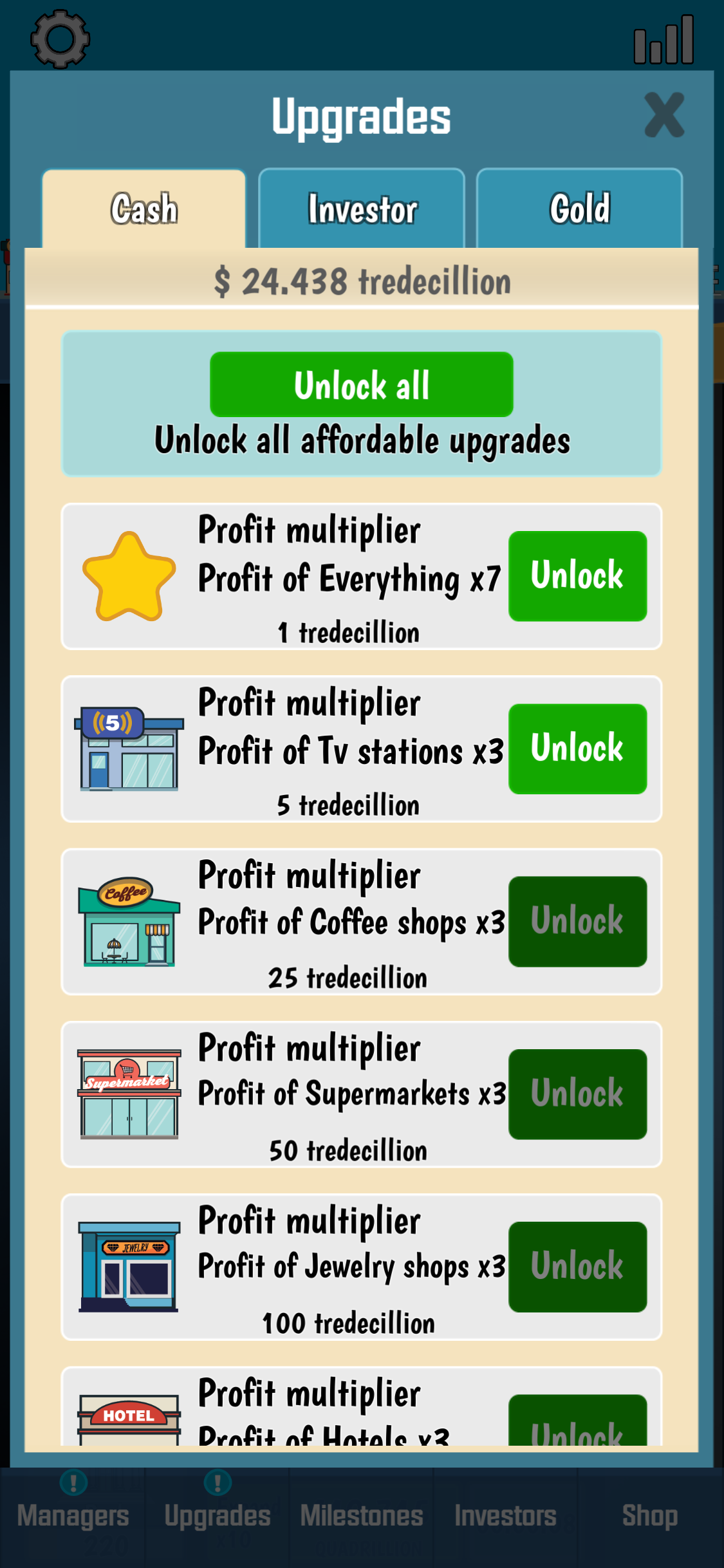 Business Tycoon - Idle Clicker screenshot 4