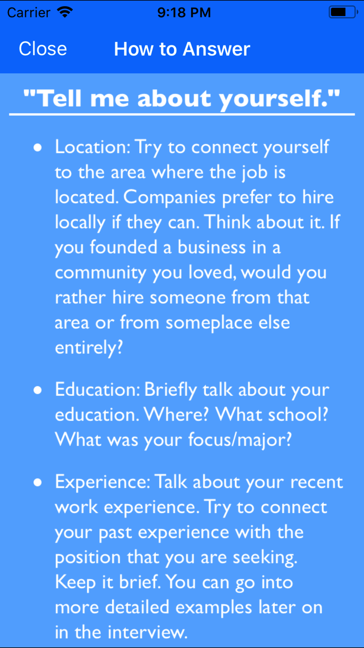 Job Interview Prep - SimuGator screenshot 5
